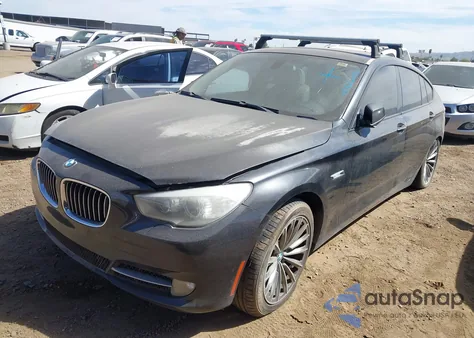 2011 BMW 535I Gran Turismo из США, поврежденный, VIN WBASN2C50BC201621
